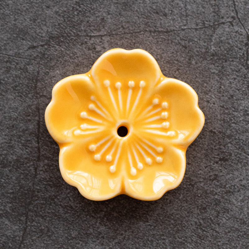 Porta incienso de flor
