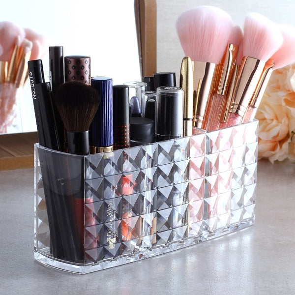 Organizador de acrílico para maquillaje