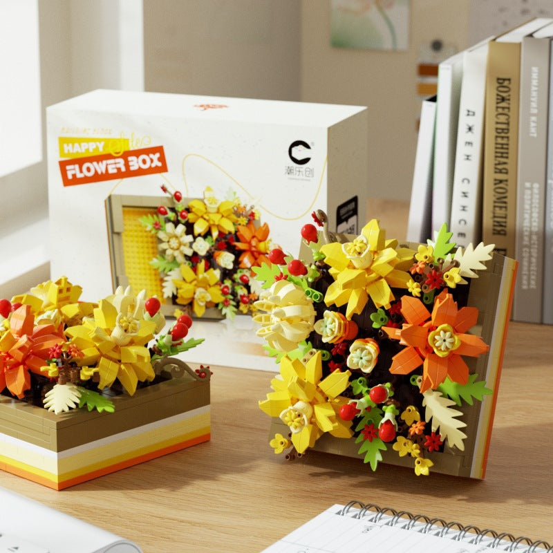 Bloques de construcción de caja de flores - Dressygt