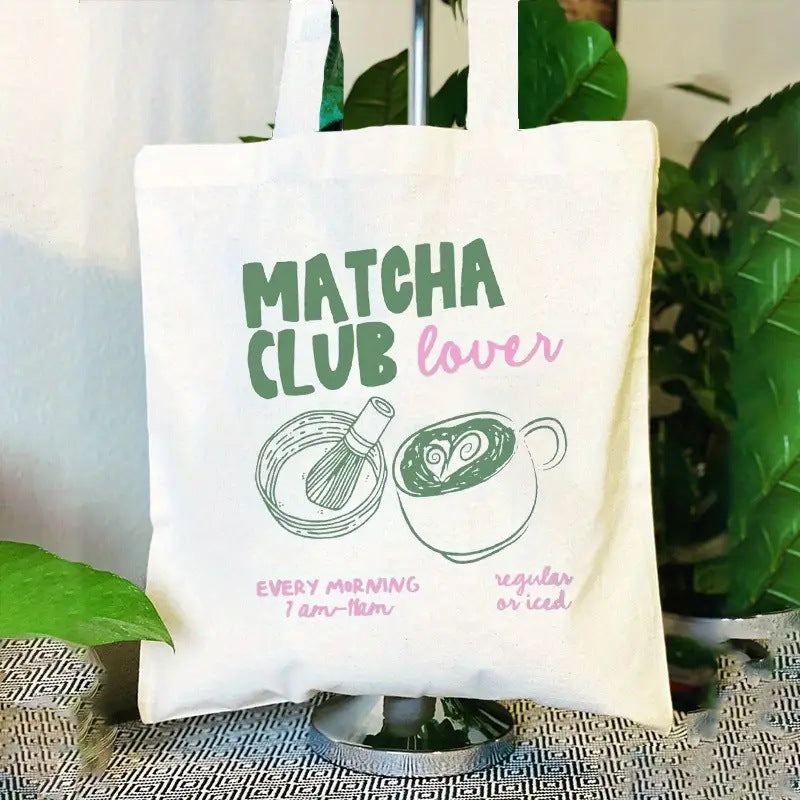 Tote bag Matcha Club Lover