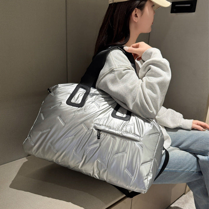 Maletín brillante de gran capacidad