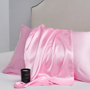 Fundas de almohada de satín 2 piezas