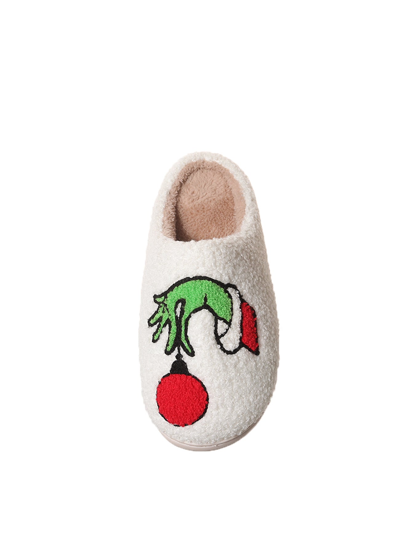 Pantuflas de grinch