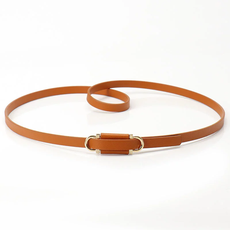 Cinturón delgado de colores