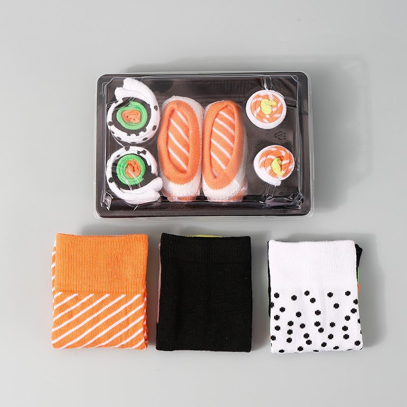 Calcetas set de sushi