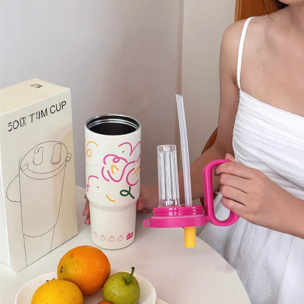 Tumbler de acero inoxidable con diseños cute - Dressygt