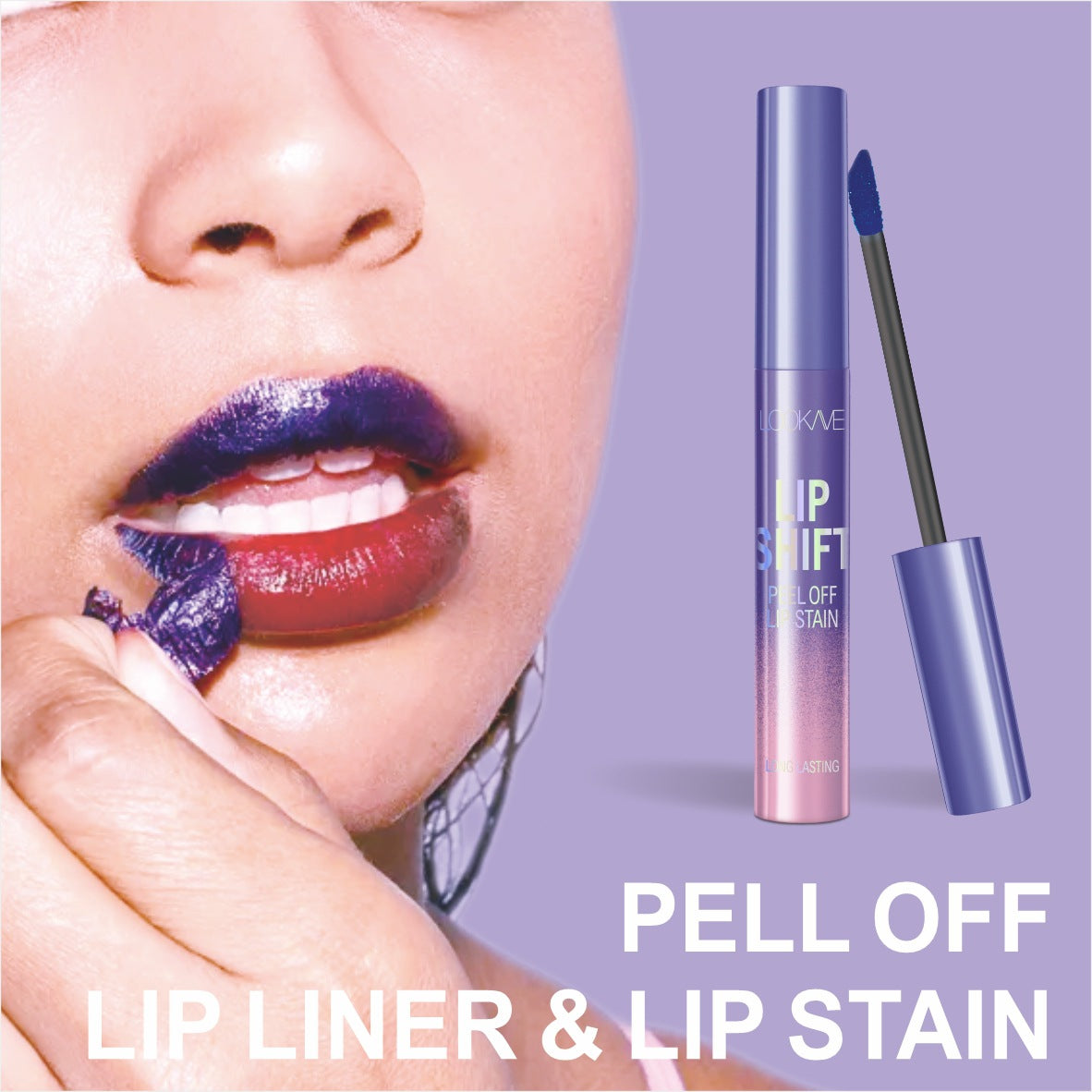 Tinta labial peel off waterproof - Dressygt