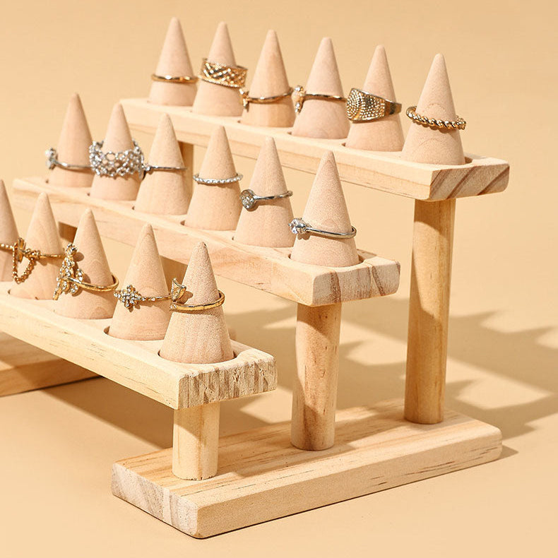 Soporte exhibidor de anillos