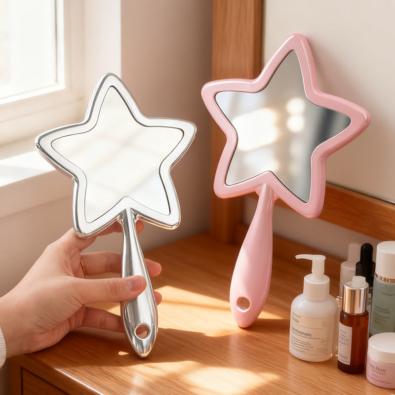 Espejo de mano estrella