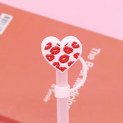 Protector de pajilla con diseño de corazón - Dressygt