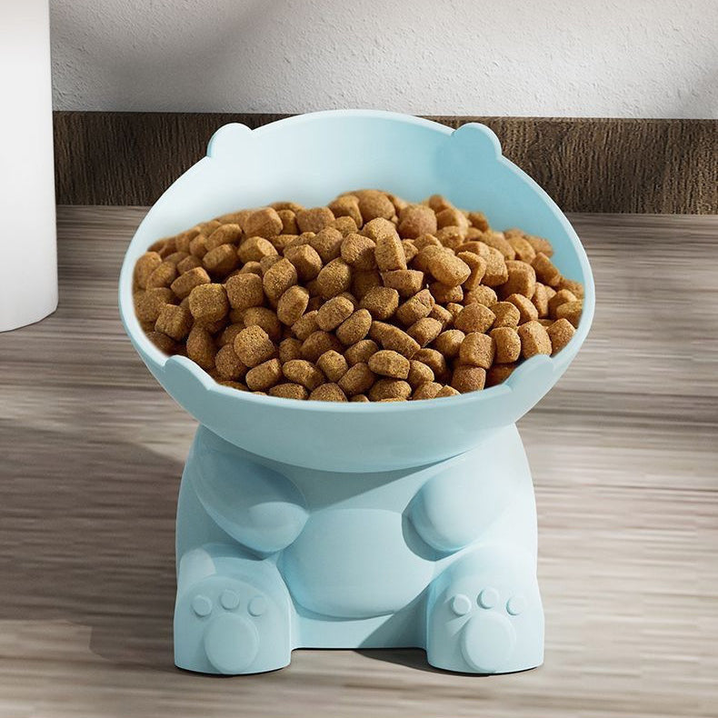 Plato alto para gatos