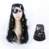 Conjunto de peluca pirata
