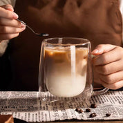 Taza doble vidrio transparente - Dressygt