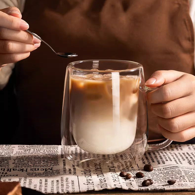 Taza doble vidrio transparente - Dressygt