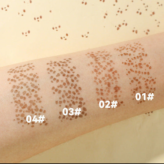 Plumón efecto pecas