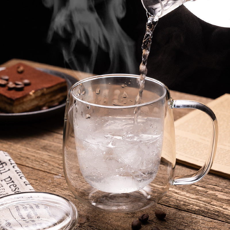 Taza doble vidrio transparente - Dressygt