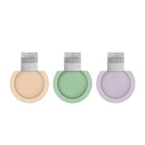 Set de 3 dispensador de silicón de viaje
