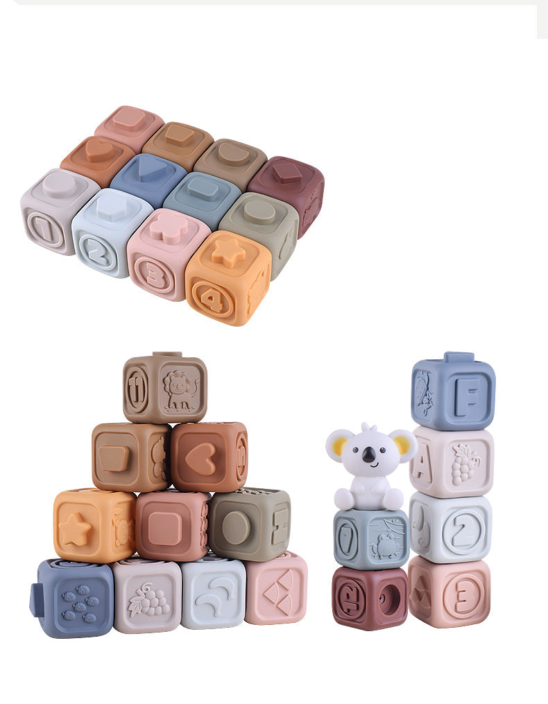 Bloques de construcción blandos para bebés
