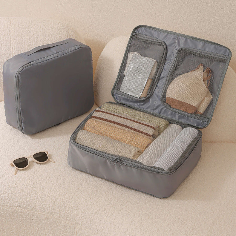 Bolsa de viaje plegable con separadores de malla
