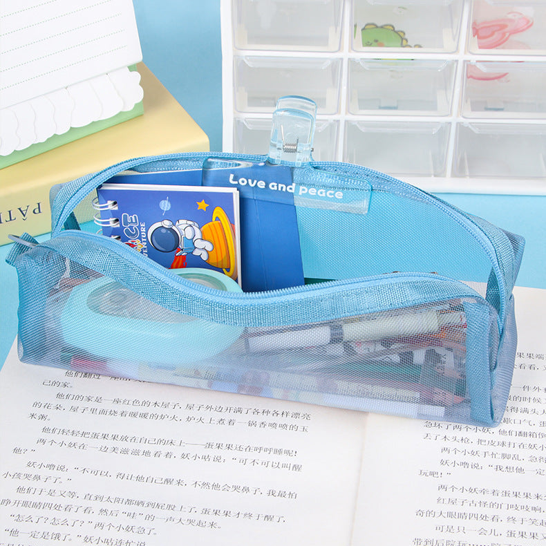 Estuche transparente multiusos