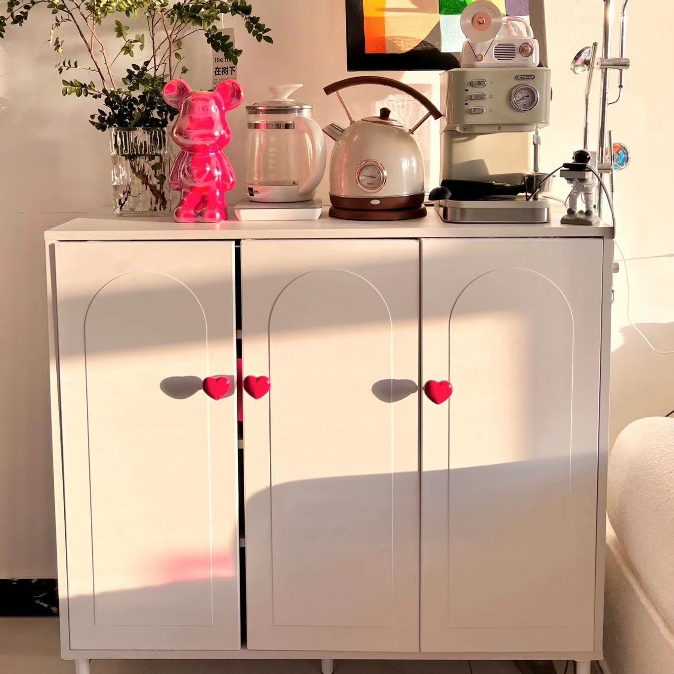 Botón de presión para baño en forma de corazón - Dressygt