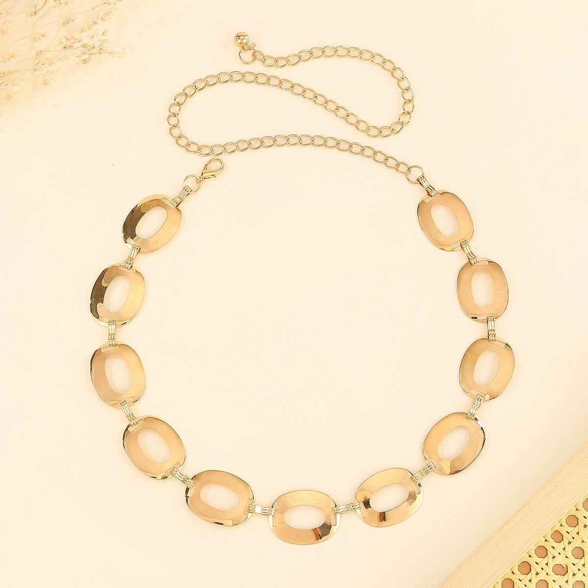 Cinturón dorado de eslabones grandes - Dressygt