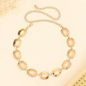 Cinturón dorado de eslabones grandes - Dressygt