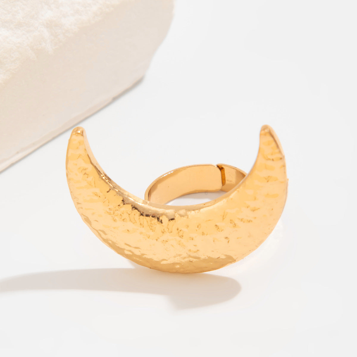 Anillo chunky con diseño de luna - Dressygt