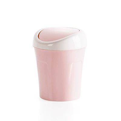 Mini basurero con tapa