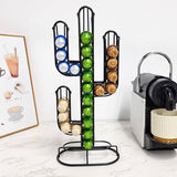Organizador de capsulas en forma de cactus