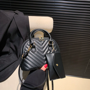 Bolso acolchado con mini monedero - Dressygt