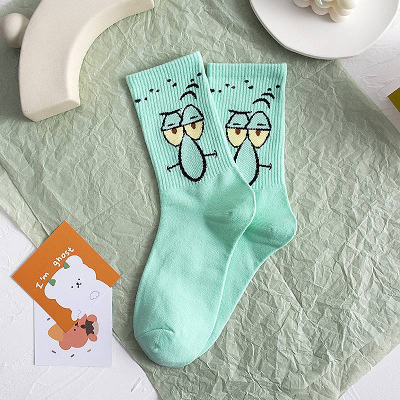 Calcetas de los personajes de "Bob Esponja"