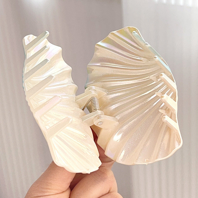 Pinza de cabello con diseño de concha marina - Dressygt