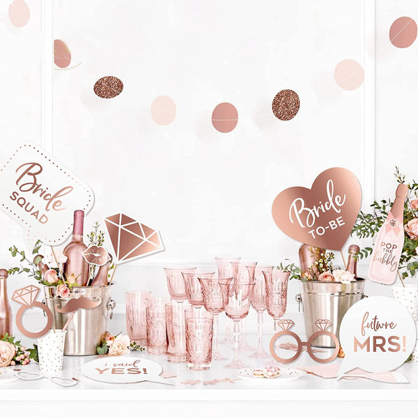 Set de accesorios para fotos de despedida de soltera