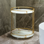 Organizador giratorio de 2 niveles