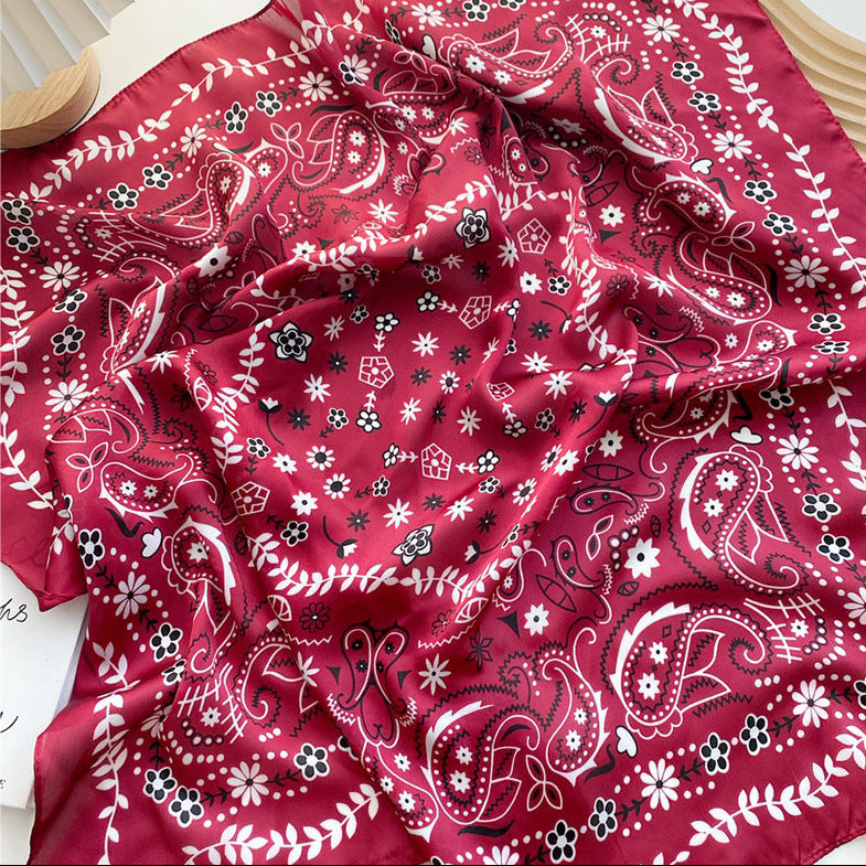 Pañuelo elegante estilo retro