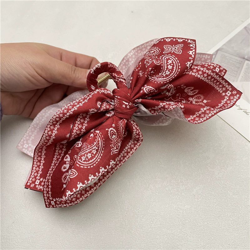 Gancho para cabello con decoración estilo bandana - Dressygt