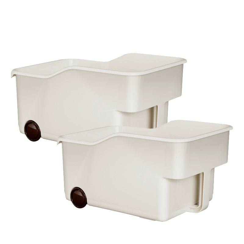 Dúo de caja organizadora con ruedas - Dressygt