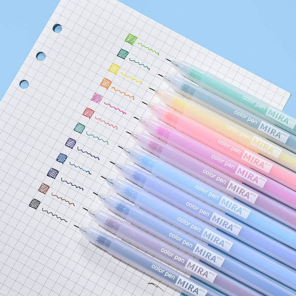 Set de 12 lapiceros  de colores
