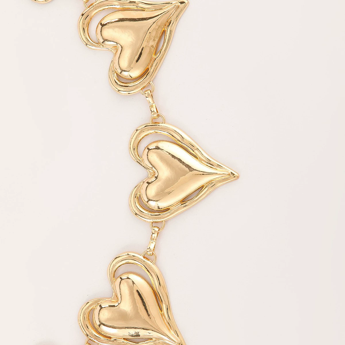 Cinturón de corazones chunky - Dressygt