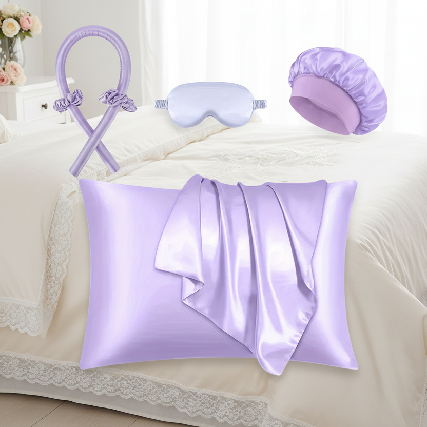 Set completo de seda para rizos sin calor