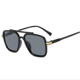 Lentes cuadrados de sol unisex