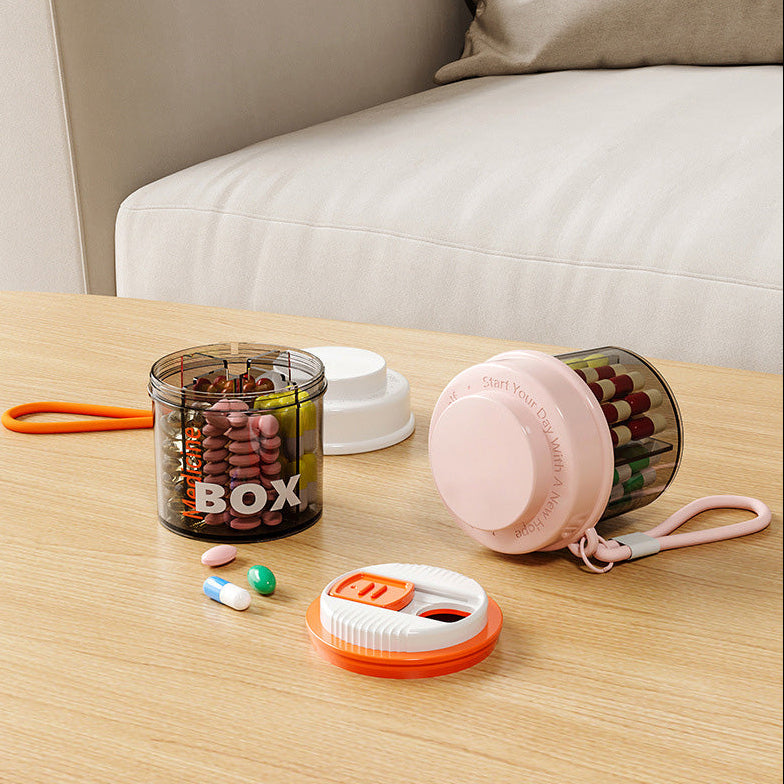 Pastillero hermético con correa portátil - Dressygt