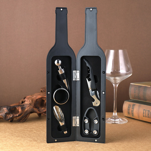 Set de herramientas para botella de vino