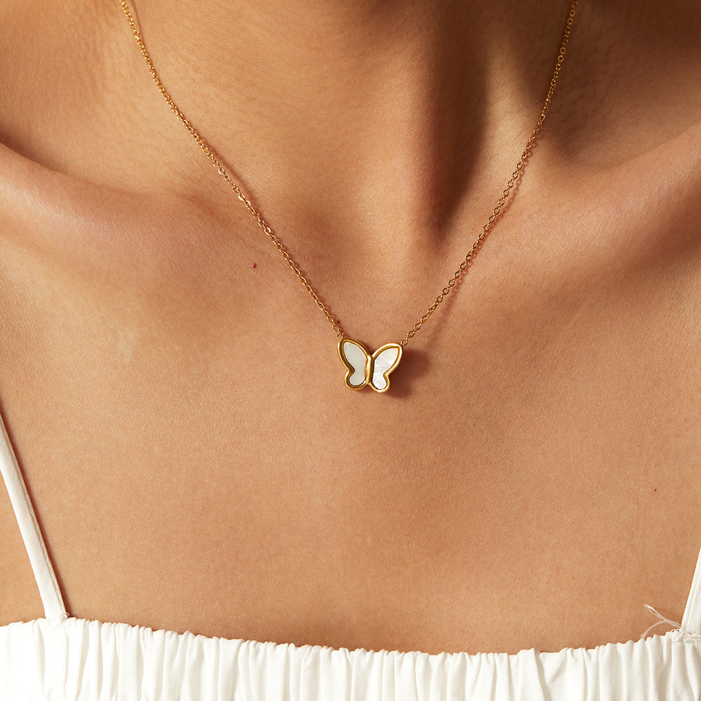 Collar de mariposa dorada - Dressygt