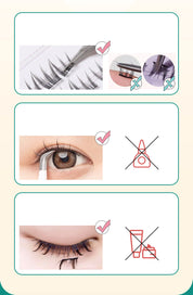 Pestañas postizas en racimos efecto natural - Dressygt