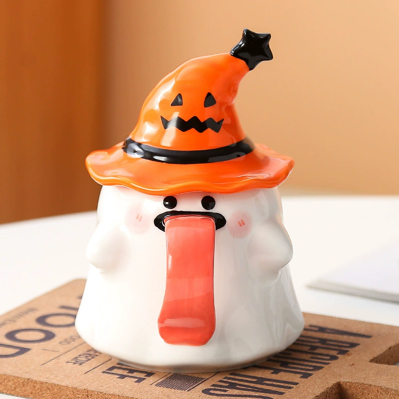 Taza de fantasma con sombrero de bruja - Dressygt