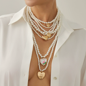 Set de collares de perlas multicapa - Dressygt