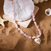 Collar de piedras y estrella de mar