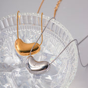 Collar de corazón grande